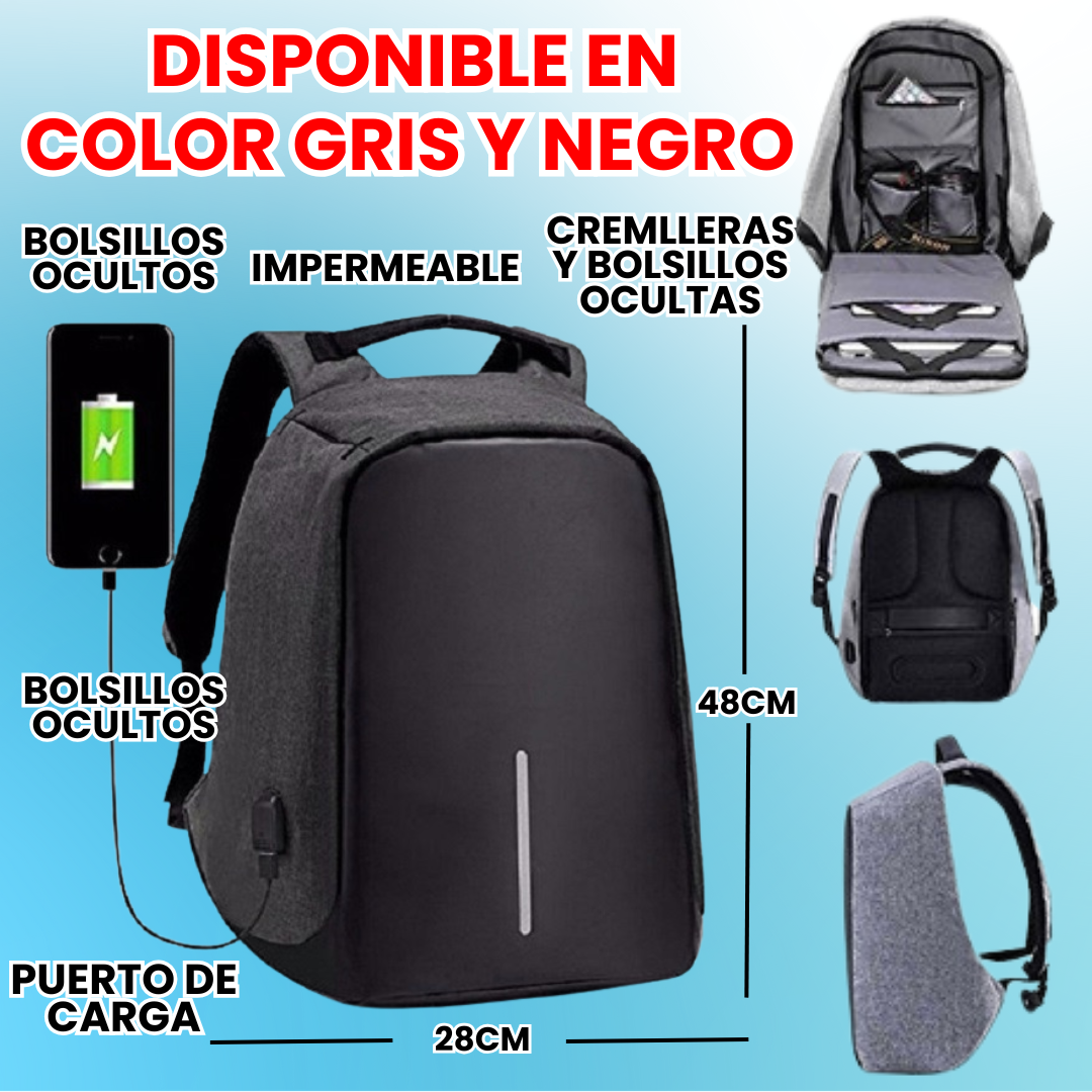 Combo Maleta Antirrobo + Audífonos