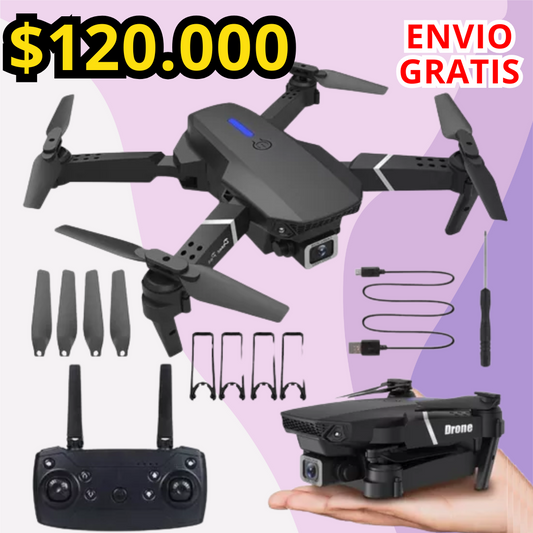Dron doble Cámara