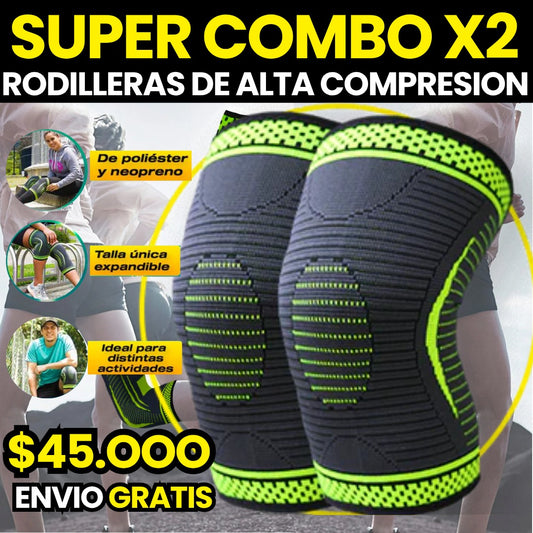 Combo Rodilleras Ortopédicas